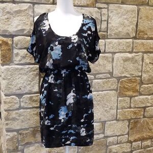 URBAN Outfitters watercolor print  Silence+Noise Cold Shoulder Dres…